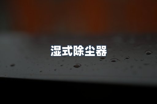 湿式除尘器